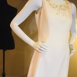 Ann Taylor 100% silk embroidered top dress